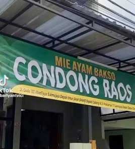 Bakso Condong Raos